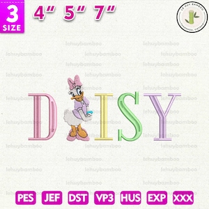 Valentine Embroidery Design, Retro Duck Couple Embroidery Design, Valentine Magical Land Cartoon Couple Embroidery Design, Instant Download