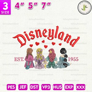 Disegno ricamo principessa dei cartoni animati di San Valentino, disegno ricamo di San Valentino, disegno ricamo di San Valentino, download immediato