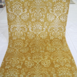 4x6 Modern Chobi Area Rug - Golden Yellow Afghan Hand Knotted Floral Organic Dye Wool Rug - Contemporary Rugs - Bedroom Rug - Kitchen Rug