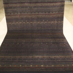 Navy Blue 7x10 Gabbeh Area Rug - Afghan Hand Made Oriental Fine Quality Wool Rug - Blue Rugs - Lori Baft Rug - Striped Rug - Tribal Rug