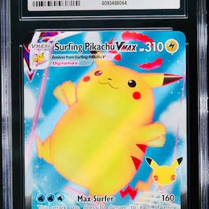 Surfing pikachu vmax - Etsy 日本