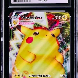 CGC 10 PIKACHU VMAX Full Art 2020 Pokemon Vivid Voltage #44 Holo