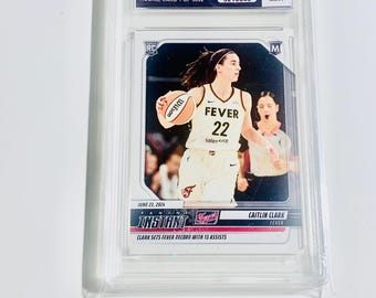 GRADED 2024 Panini Instant WNBA #89 Caitlin Clark Rookie Card 1 Of 3,892 Mint