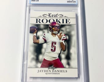 CALIFICADO 10 2024 Lanzamiento especial JAYDEN DANIELS Edición de logros de novato Gem Mint