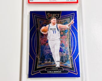 CALIFICACIÓN 10 LUKA DONCIC 2024 Select Blue #56 Los Angeles Lakers Pristine Card
