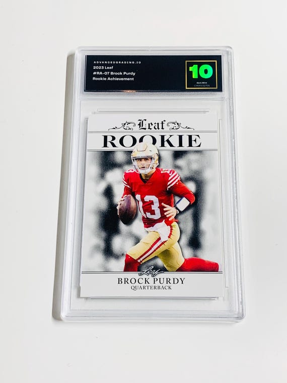 GRADED 10 BROCK PURDY 2023 Special Release Rookie Card #ra-07 Rookie  Achievement San Francisco 49ers Gem Mint - Etsy