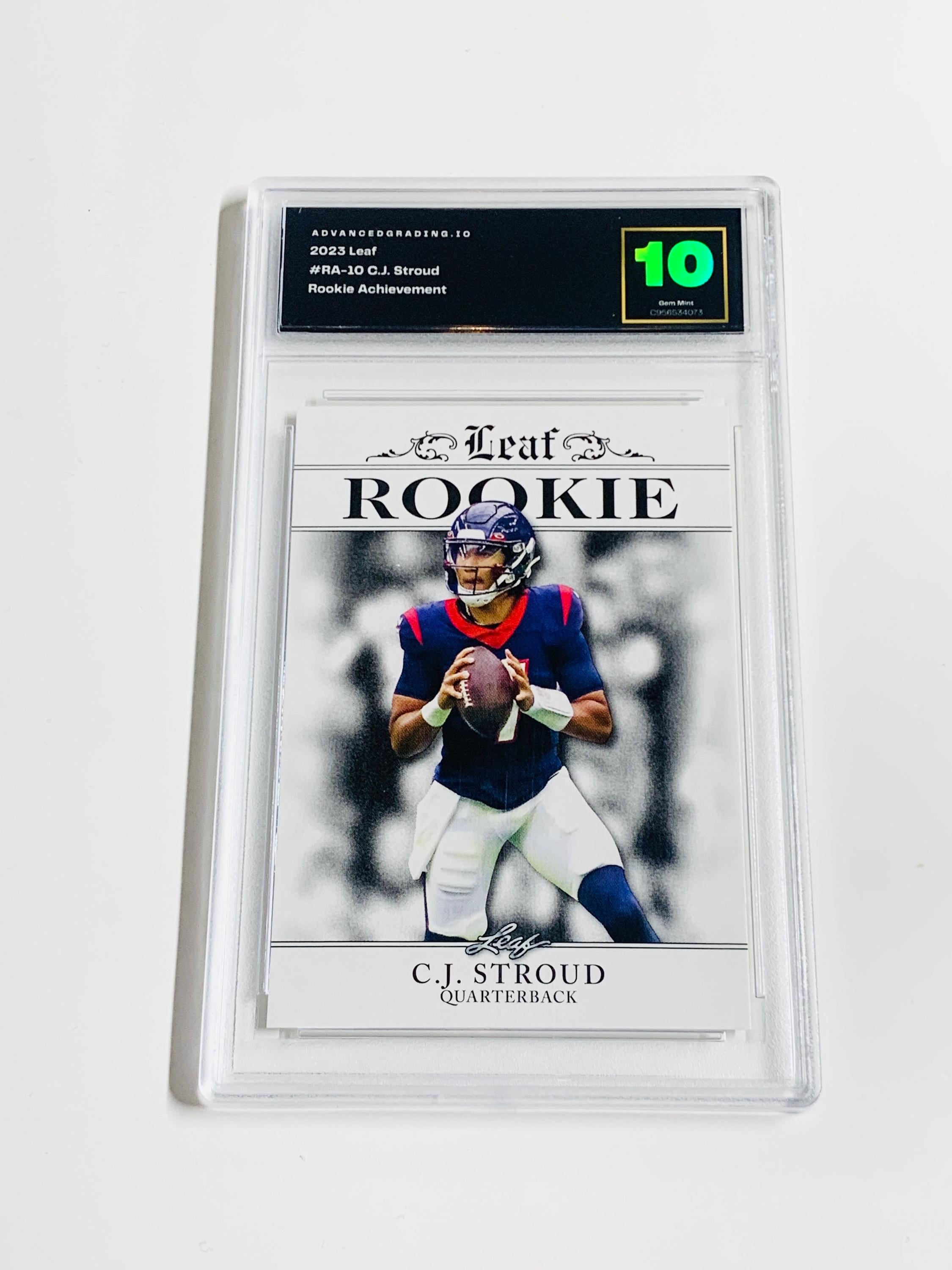 where can i get a pokemon card graded Amazon.com: Graded 2023 Panini Absolute CJ Stroud #102 Rookie RC Football  Card PSA 10 Gem Mint : Collectibles & Fine Art main image 1