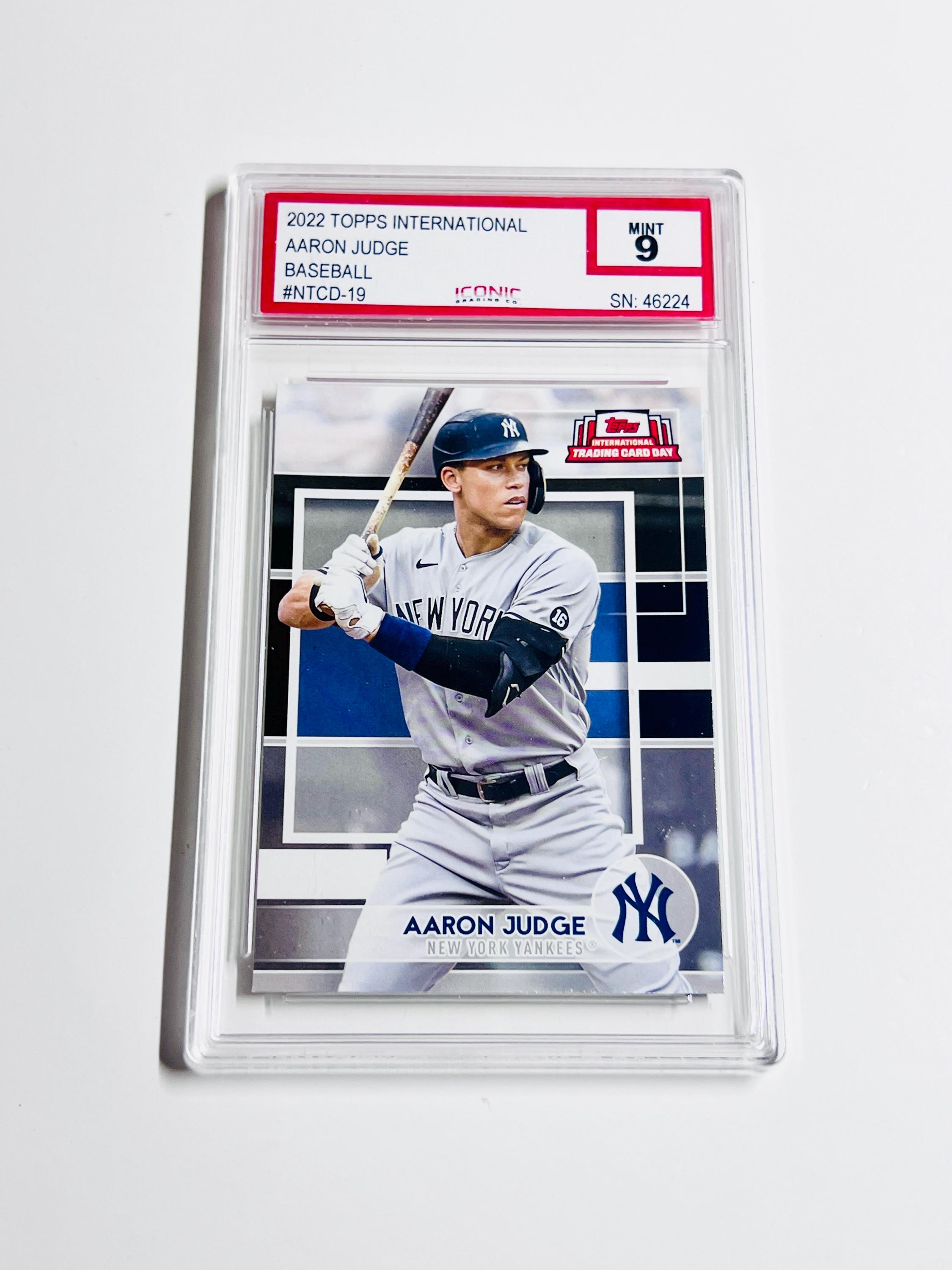 グレーディング済み アーロン・ジャッジ 2022 Topps International 