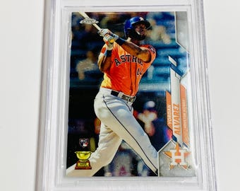 GRADED 9.5 YORDAN ALVAREZ Rookie Card 2020 Topps Chrome #200