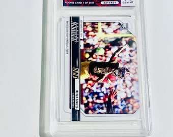 GRADED 10 JAYDEN DANIELS Rookie Card Limited Edition 1 Of 2947 2024 Panini Instant #40 Gem Mint