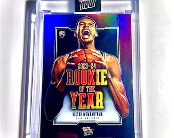 SOLD OUT Victor Wembanyama Rookie Of The Year Nba 2023-24 Topps Now Basketball Card | VW-6 Limited Edition Rc