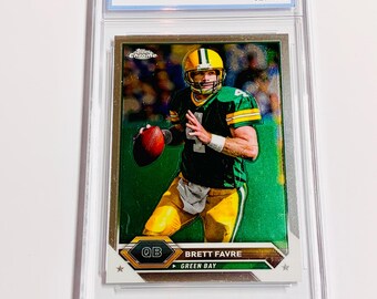 GRADED BRETT FAVRE 2023 Topps Composite Chrome #10 Green Bay Packers Mint