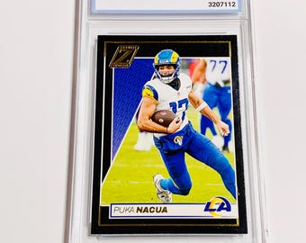 GRADED PUKA NACUA 2024 Zenith #58 Los Angeles Rams Mint