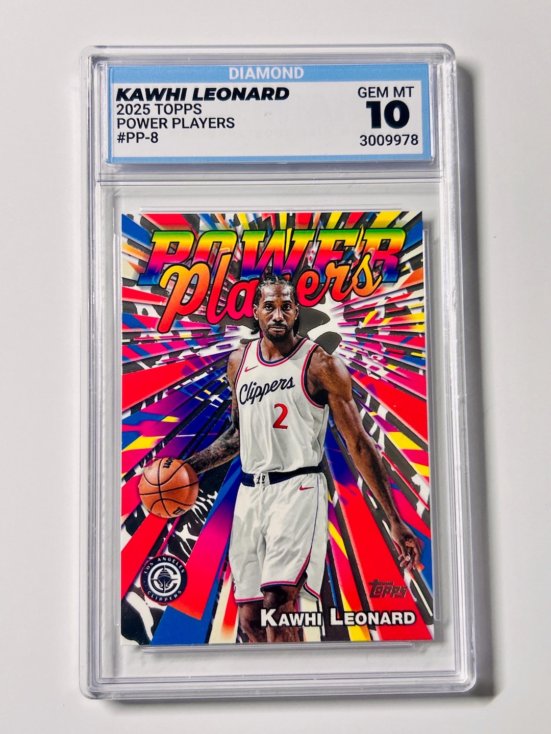 GRADED 10 2025 Topps KAWHI LEONARD Power Players Gem Mint - Etsy