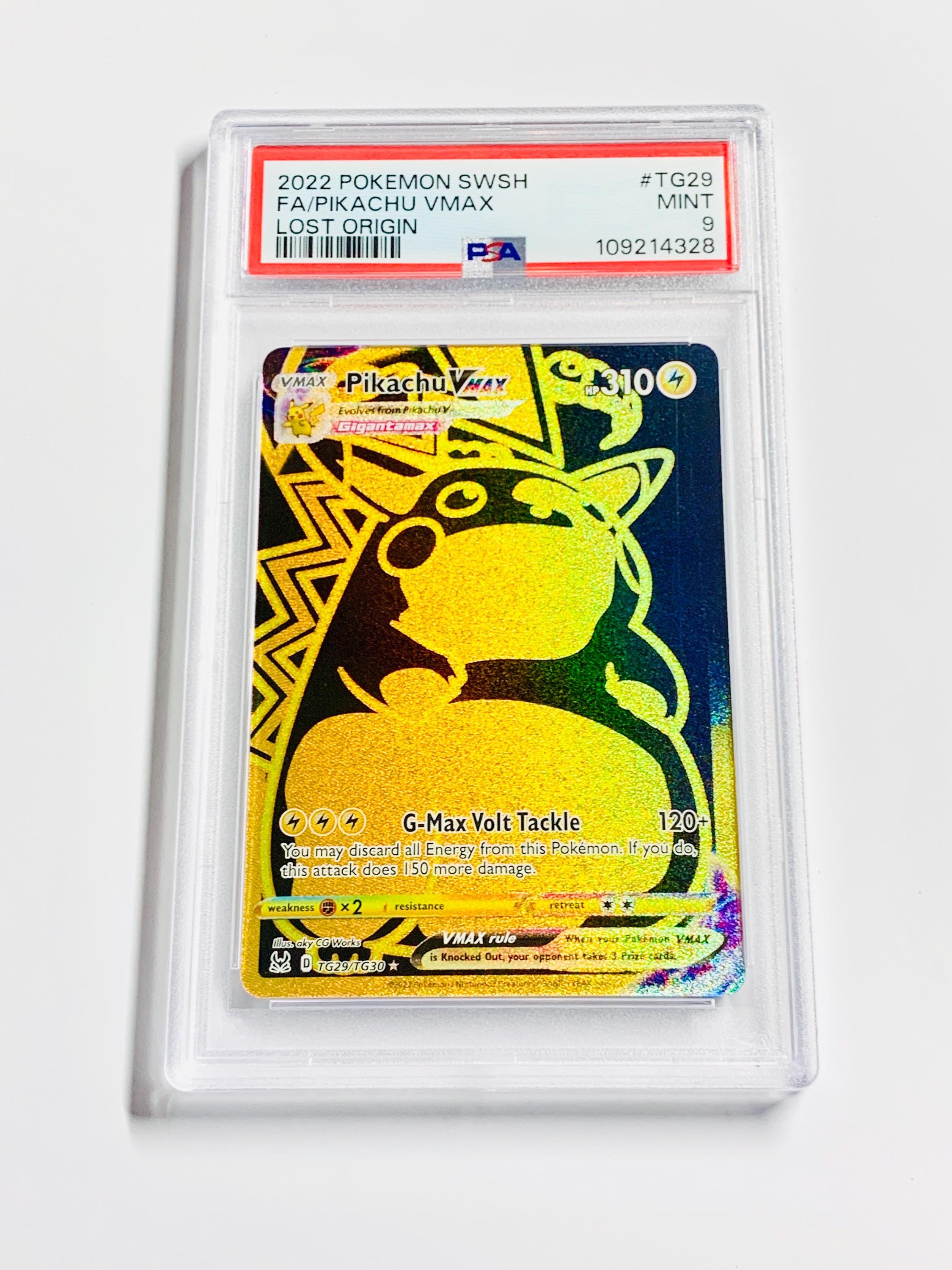 Pikachu Vmax Psa - Etsy