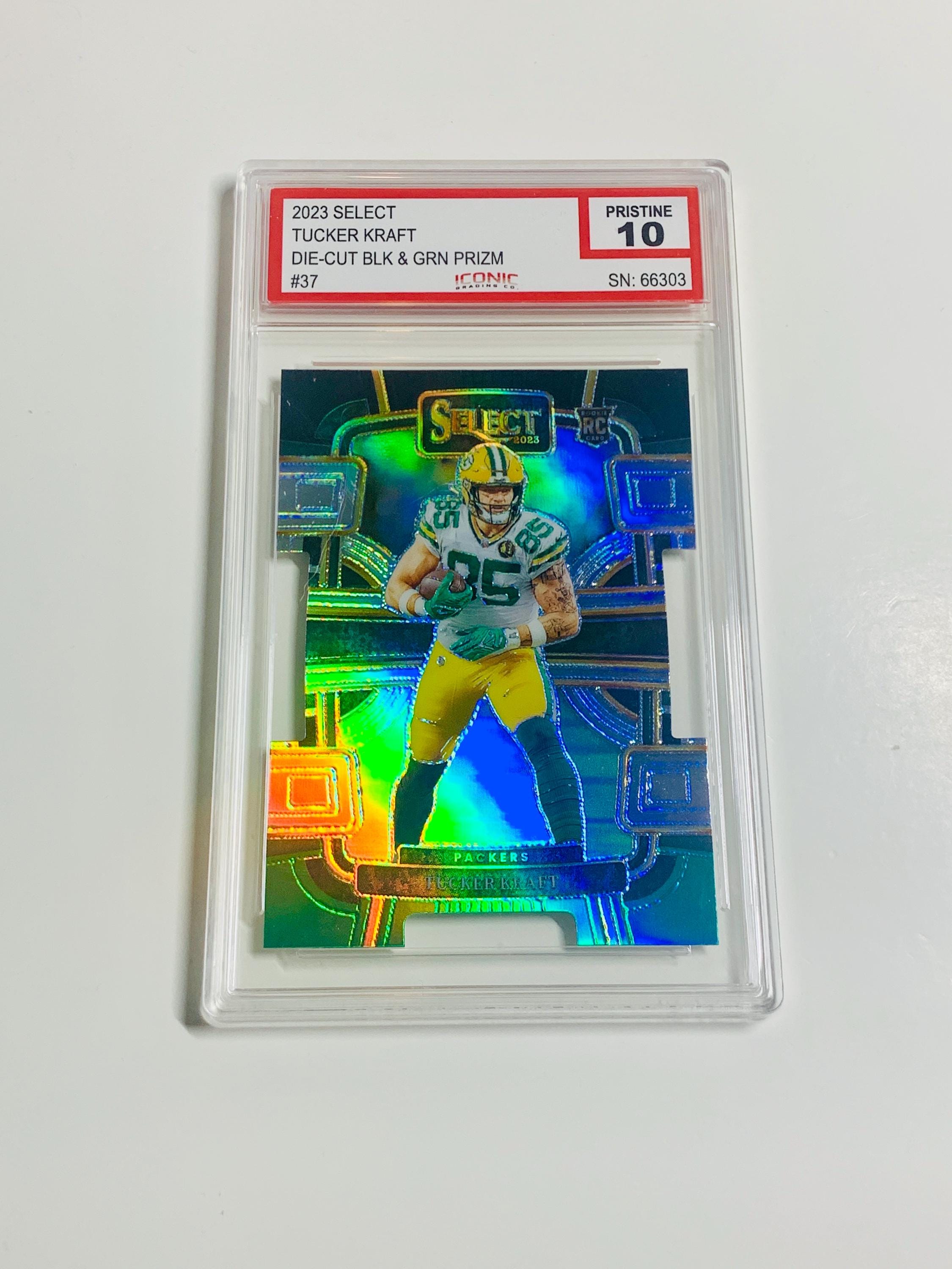 GRADED 10 TUCKER KRAFT Rookie Card 2023 Select Die-cut Black