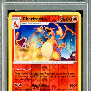 PSA 10 CHARIZARD Reverse Foil 2020 Pokemon SWSH Vivid Voltage Holo 025/185  Graded Card Gem Mint - Etsy