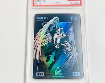 GRADED 10 JALEN HURTS “Eagle-Eye” First Edition 2024 Bo Jackson Battle Arena Alpha Ice #109 Philadelphia Eagles Pristine Card
