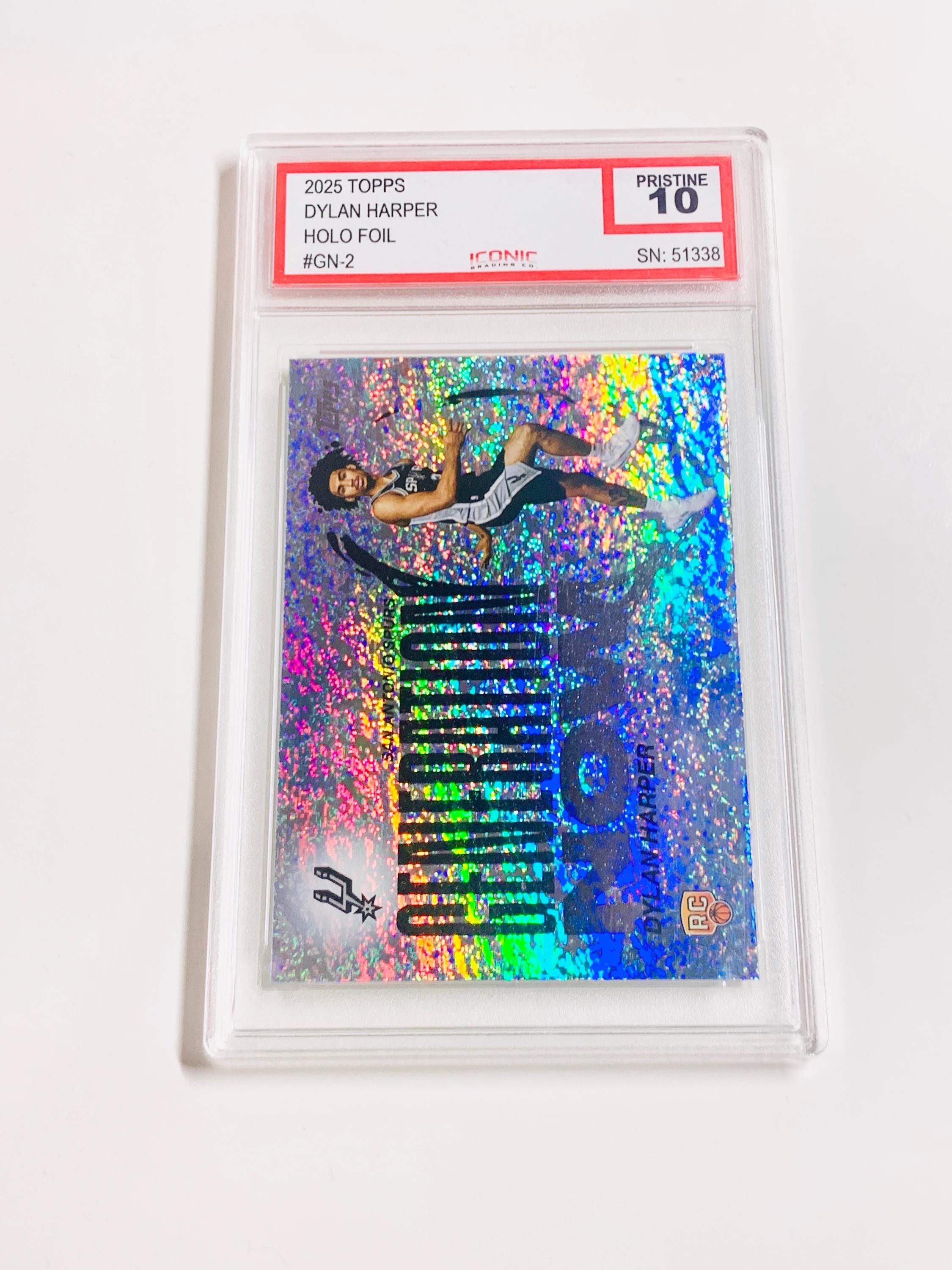 グレード10 ディラン・ハーパー ルーキーカード 2025 Topps Generation 