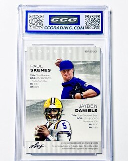 GRADED 10 PAUL SKENES / Jayden Daniels 2024 Special Release