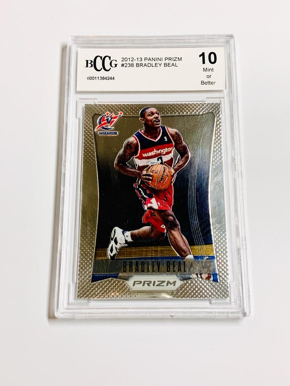 GRADED 10 BRADLEY BEAL Rookie Card 2012-13 Panini Prizm #238 Beckett Bccg  Washington Wizards - Etsy