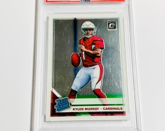 PSA 9 KYLER MURRAY Rookie Card 2019 Donruss Optic Rated Rookie #152 Arizona Cardinals Graded Mint