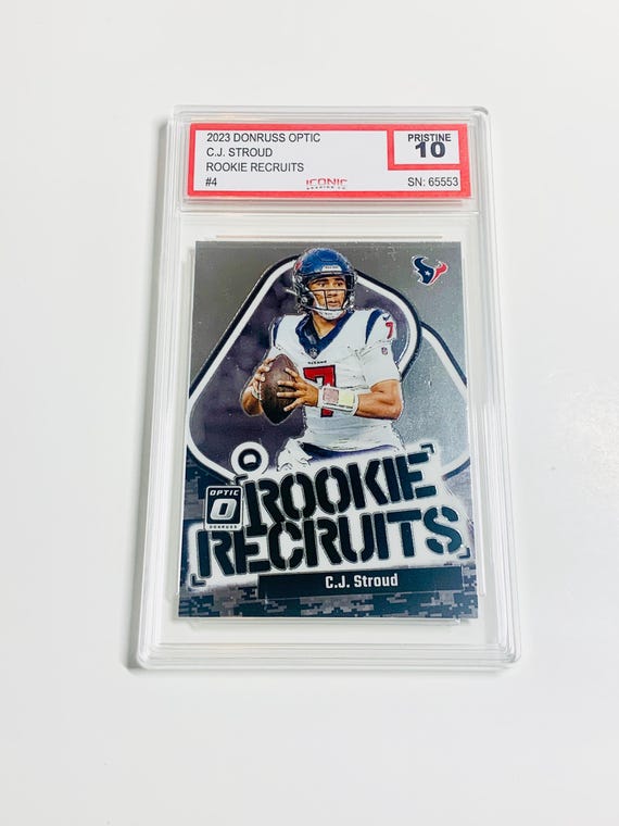 cj stroud graded card NFL 2023 Panini C.J. Stroud #339 Rookie Card main image 1