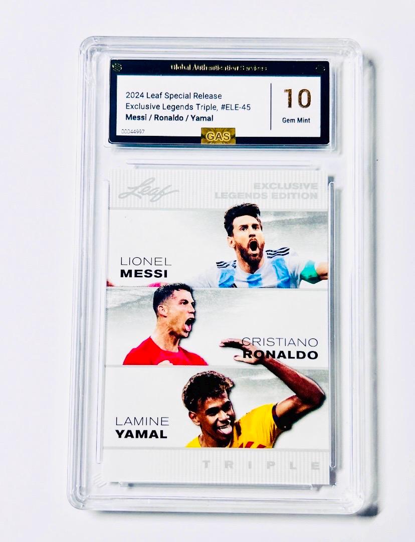 graded ronaldo card Amazon.com: 2025 Topps UEFA Soccer Cristiano Ronaldo Portugal Team  Championship Card #7