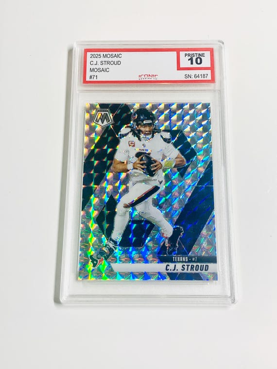 cj stroud graded card NFL 2023 Panini C.J. Stroud #339 Rookie Card main image 0