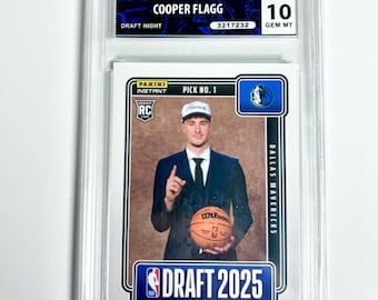 クーパー・フラッグのサイン入りルーキーカード（COA付き） - Etsy 日本