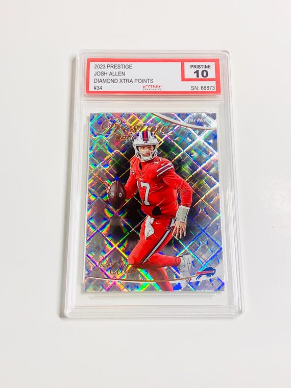 josh allen graded cards Psa 9 Mint 2018 Leaf Hype # 5 Football Rookie Card Bills Superstar Quarterback : Collectibles & Fine Art This is a 2018 Panini Prizm Josh Allen #205 PSA 10 GRADED 10 JOSH ALLEN 2023