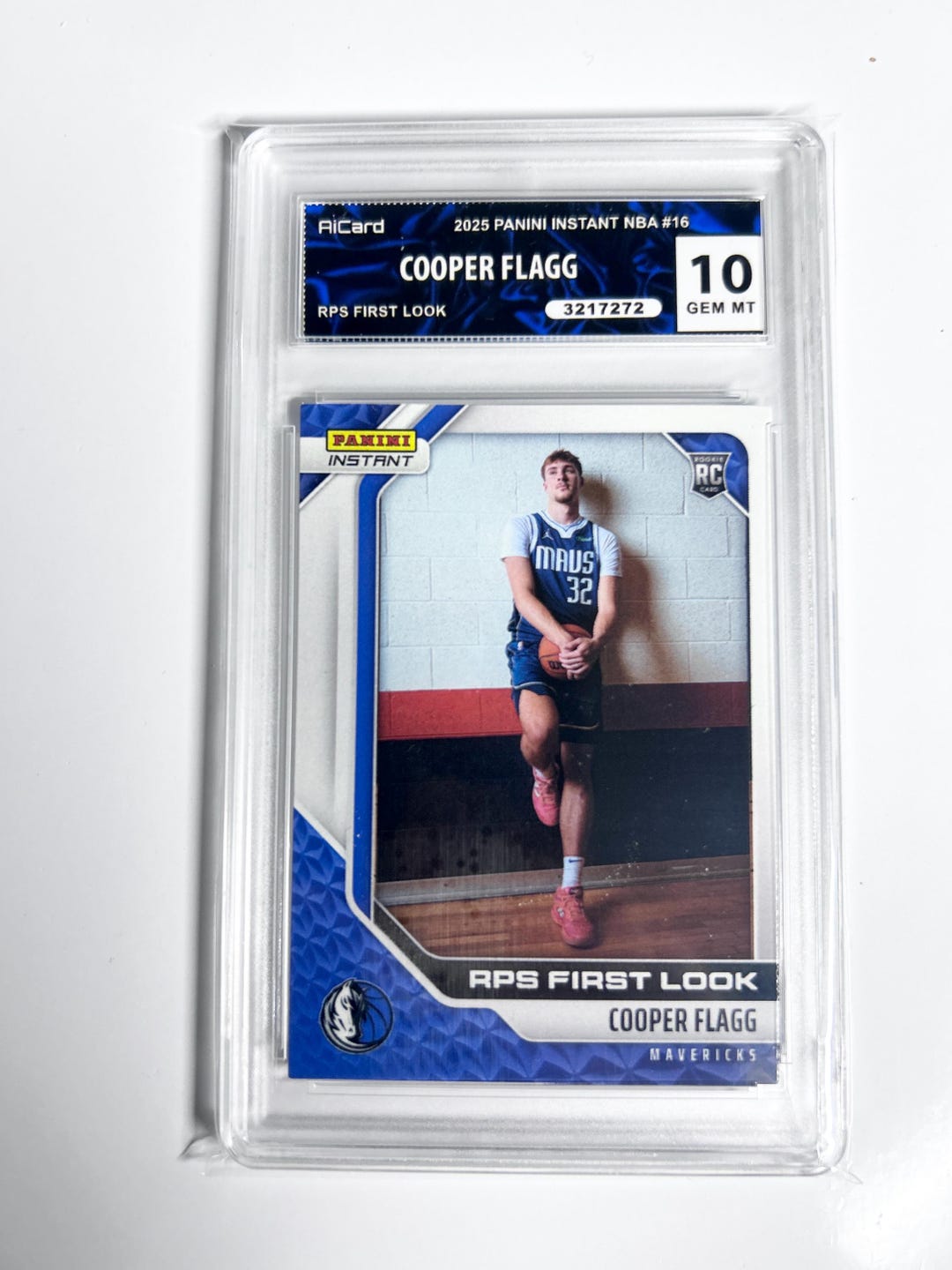 GRADED 10 COOPER FLAGG Rookie Card Limited Edition 1 of 12312 Rps