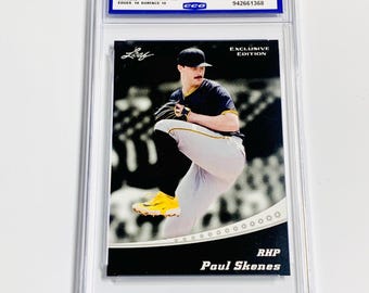 CALIFICADO 10 PAUL SKENES 2024 Lanzamiento especial Tarjeta de novato Edición exclusiva Piratas novatos Gem Mint