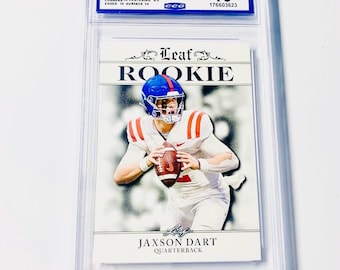 GRADED 10 JAXSON DART Rookie Card 2024 Special Release Rookie Achievement New York Giants Gem Mint