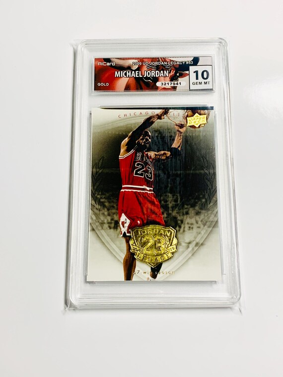 michael jordan graded 10 card 1994 Fleer Flair Baskebtall #326 PSA Graded Trading Card Michael