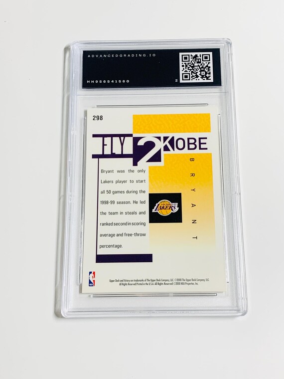 kobeページ GRADED KOBE BRYANT 2000 Upper Deck Victory #298 “fly 2 Kobe” Los