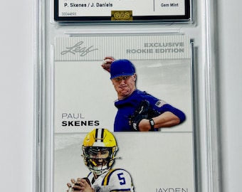 GRADED 10 PAUL SKENES / Jayden Daniels 2024 Special Release