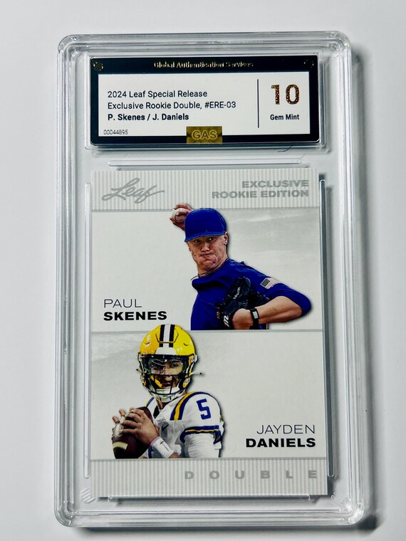 GRADED 10 PAUL SKENES / Jayden Daniels 2024 Special Release Exclusive Rookie Edition Double Lsu Gem Mint - Etsy GRADED 10 PAUL SKENES / Jayden Daniels 2024 Special Release Exclusive Rookie Edition Double Lsu Gem Mint - Etsy