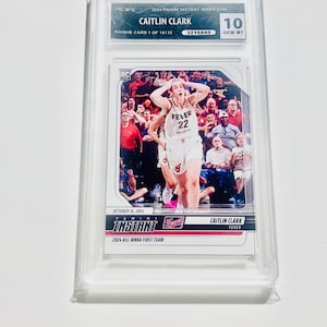 GRADED 10 CAITLIN CLARK Exclusief online uitverkocht 1 van 16135 Rookie Card 2024 Panini Instant "All-Wnba First Team" Gem Mint