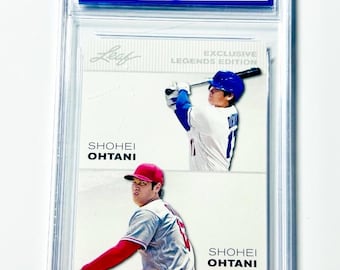 GRADED 10 SHOHEI OHTANI 2023 Special Release Exclusive Legends Edition Double Los Angeles Dodgers Gem Mint