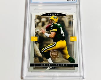 GRADED BRETT FAVRE 2003 Fleer Skybox L.E. “Limited Edition” #60 Green Bay Packers Mint