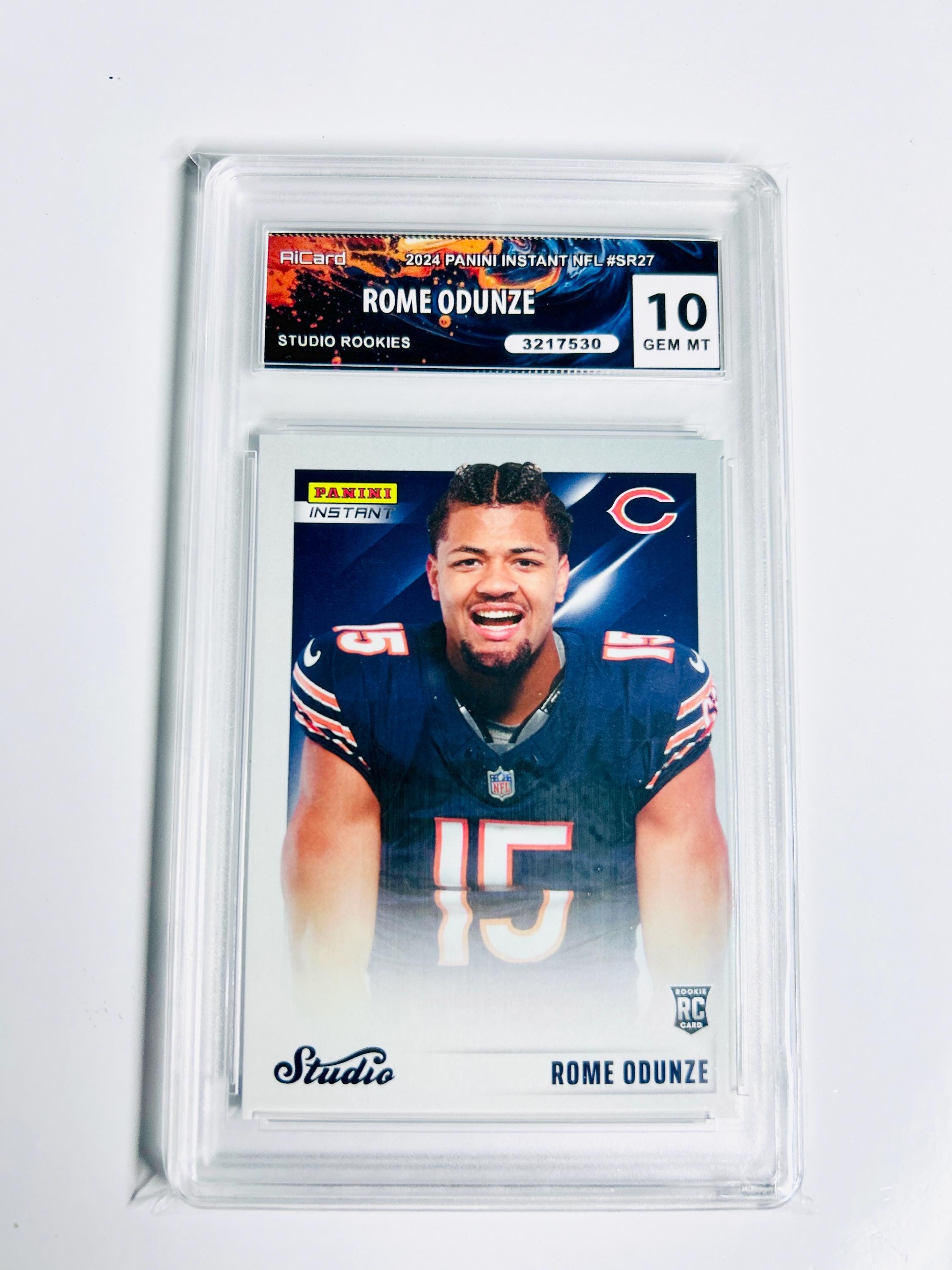 GRADED 10 ROME ODUNZE Rookie Card Limited Edition 1 of 1672 Studio