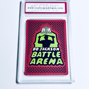 GRADED 10 JAMES WOOD “Lumber” First Edition Battle Foil 2025 Bo Jackson Battle Arena Steel #BF290 Washington Nationals Pristine Card image 2
