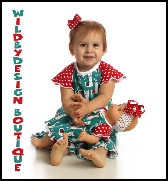 matching child and doll clothes