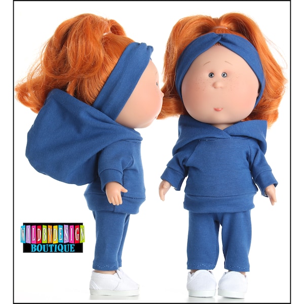 ROYAL BLUE Mia doll hoodie, blue doll hoodie, blue Mia doll leggings, mia doll outfit, Mia doll sweatshirt, hooded doll shirt