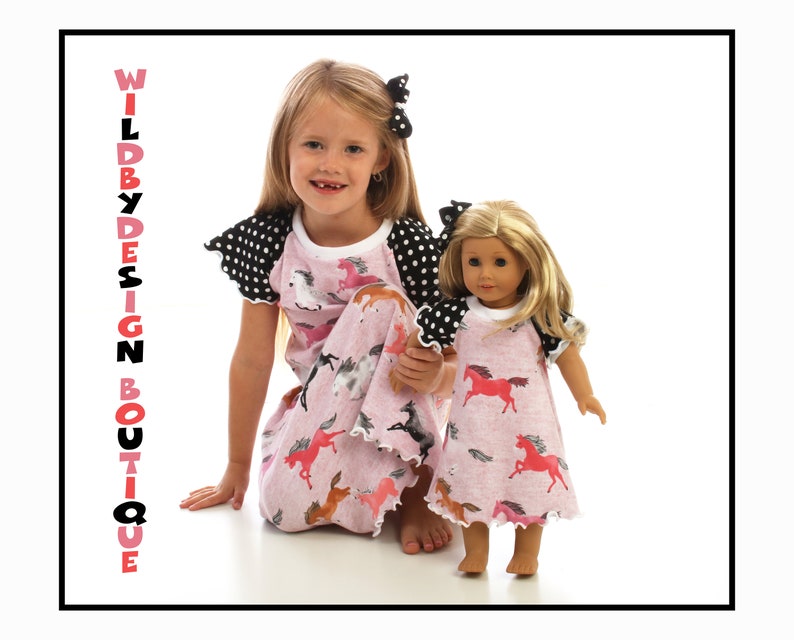 18 inch doll matching outfits