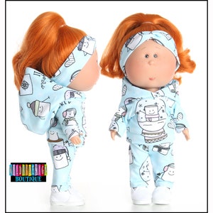 MARSHMALLOW WORLD Mia doll hoodie, snowman doll hoodie, mini mia hoodie, snowman Mia doll leggings, mia doll outfit, Mia doll sweatshirt