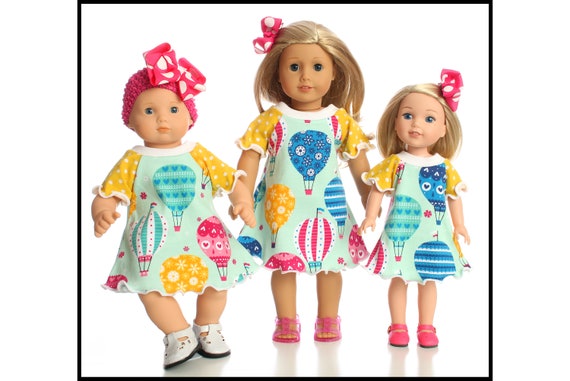 doll balloon clothes