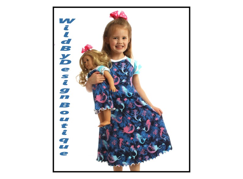 doll and me matching nightgowns