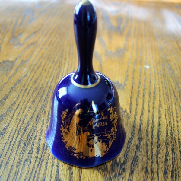 Ave Ave Ave Maria Anniversary of the Rosary Commemorative Hand Bell